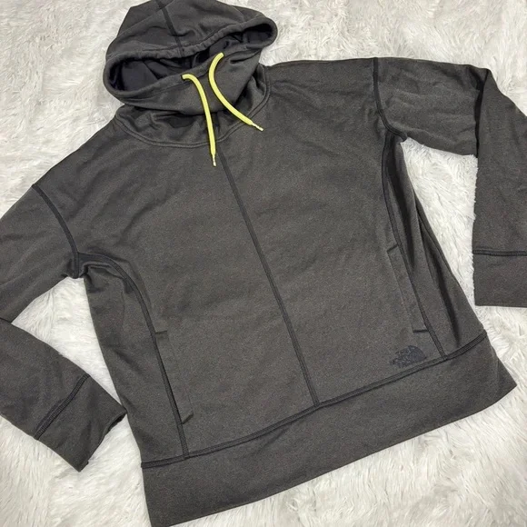 The North Face Women's Lanna Pullover Hoodie Mock Cowl Neck Gray Size Large - Picture 11 of 11
